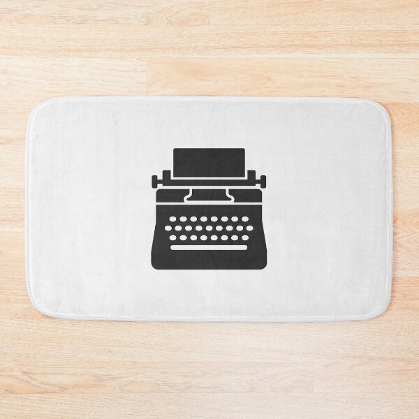 Item preview, Misery Typewriter – Minimalist Horror Symbol designed and sold by athyabm.