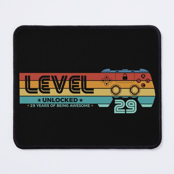 Item preview, Level 29 Unlocked - 29 years old - 29th Birthday Gamer designed and sold by NH2019.