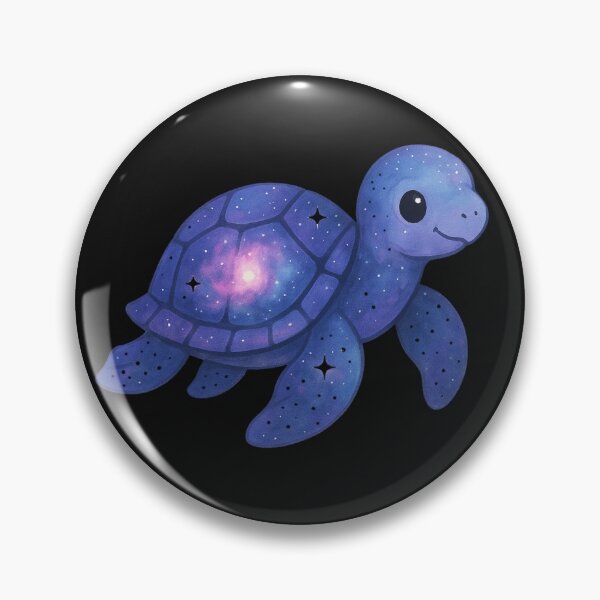 Artikelvorschau, Galaxy Turtle – Niedliches kosmisches Nachthimmeltier entworfen und verkauft von Painted Moon by Luna Bee™.