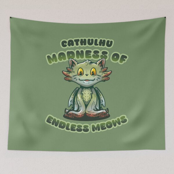 Item preview, Cathulhu Madness of Endless Meows Cute Cat Lovers Wear designed and sold by QcykDesign.