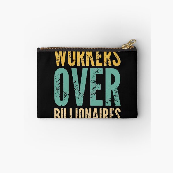 Item preview, Workers Over Billionaires, Retro Funny Saying, Pride Worker, Pro Worker Labor Rights, Social Justice Sublimation designed and sold by PrintItStudio.