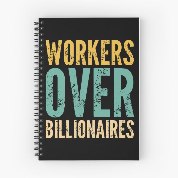 Item preview, Workers Over Billionaires, Retro Funny Saying, Pride Worker, Pro Worker Labor Rights, Social Justice Sublimation designed and sold by PrintItStudio.