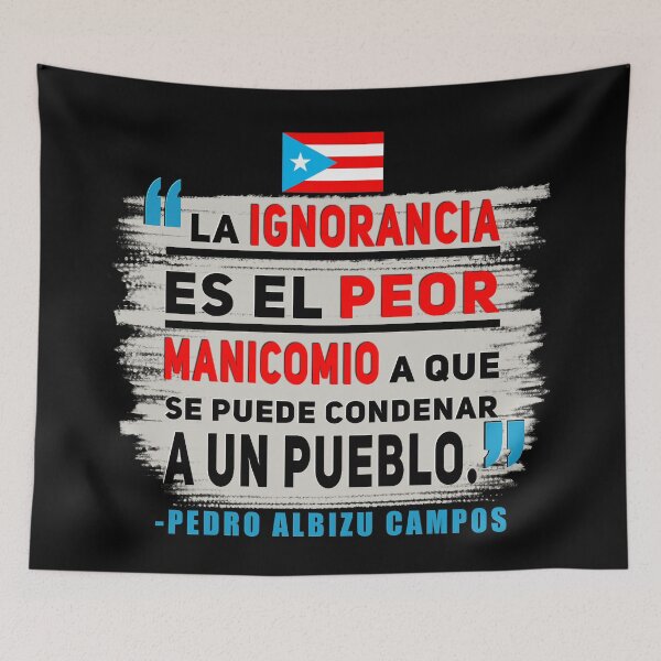 Item preview, Pedro Albizu Campos Quote designed and sold by SoLunAgua ..