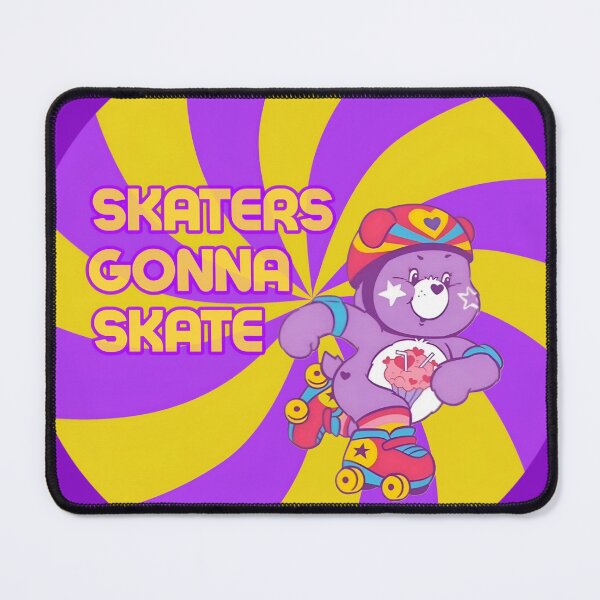 Item preview, Skaters Gonna Skate, Care Bear Style (circle version) designed and sold by ScarahVonMonster.
