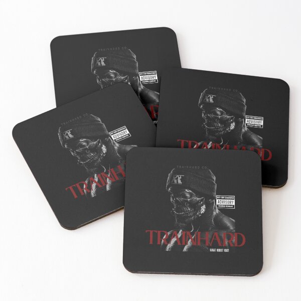 Item preview, TrainHard Co. – Hip-Hop Skull Gym Warrior Design designed and sold by TrainHardCo.