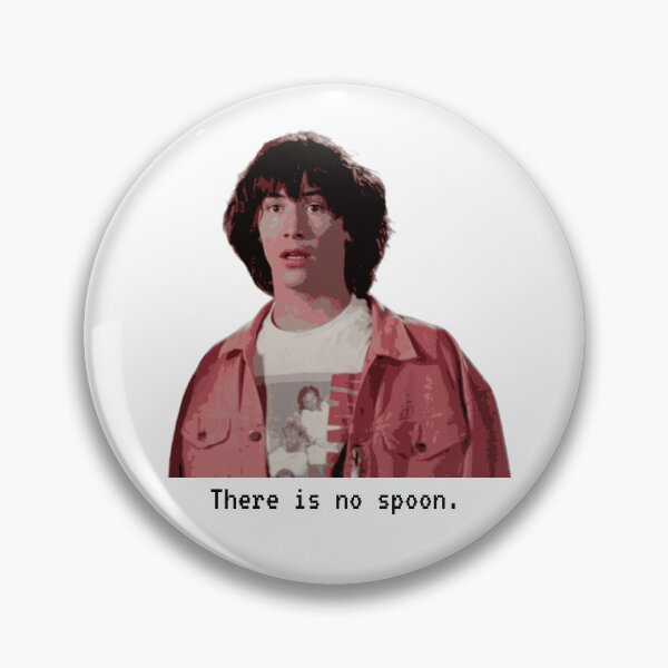 Item preview, There is no spoon. designed and sold by BigTimeDesigns.