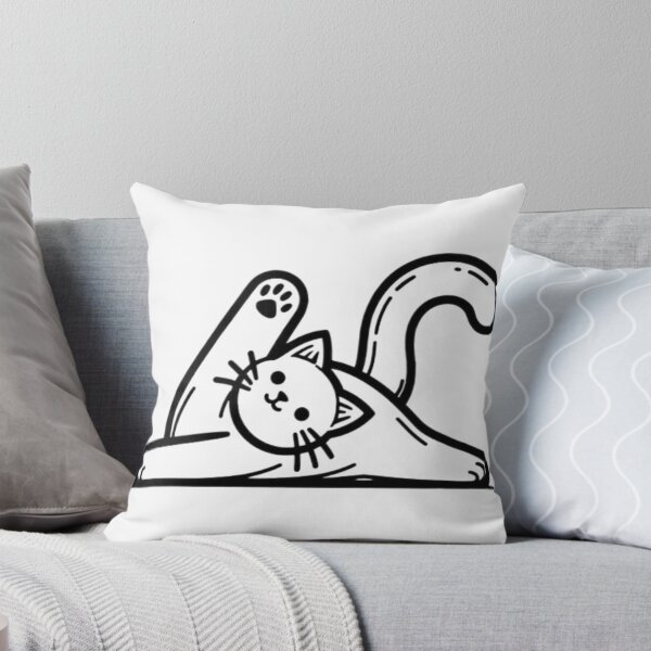 Aperçu de l'œuvre Chat minimaliste mignon créée et vendue par YASNOS.