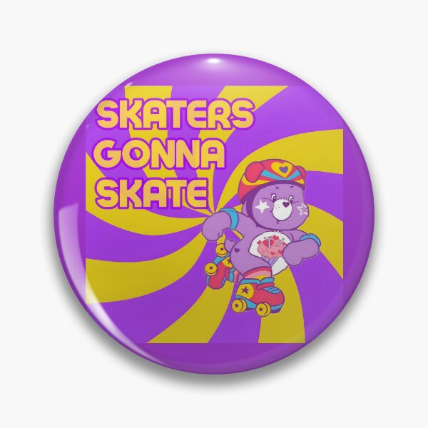Item preview, Skaters Gonna Skate, Care Bear Style (v2) designed and sold by ScarahVonMonster.