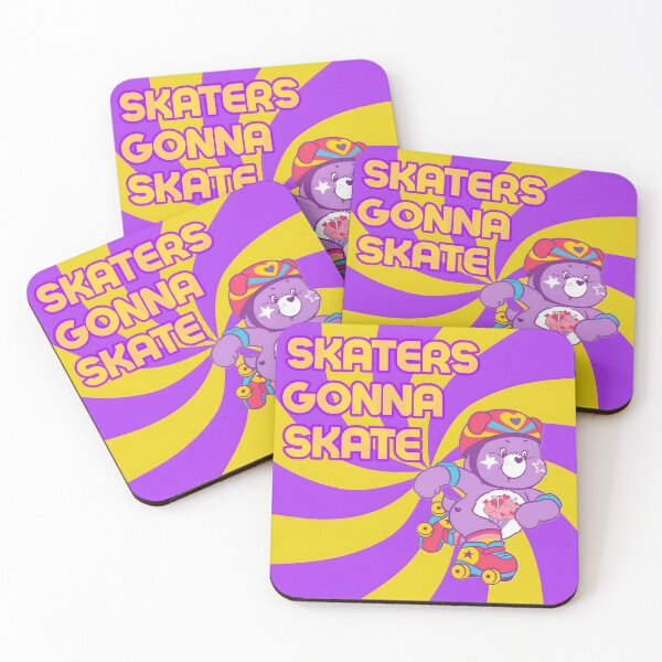 Item preview, Skaters Gonna Skate, Care Bear Style (v2) designed and sold by ScarahVonMonster.
