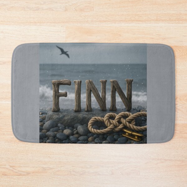 Item preview, Finn — North Sea Driftwood Crest designed and sold by VoidBloom Studio.