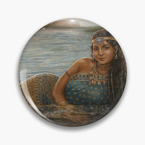 Item preview, Neo-Assyrian Mermaid designed and sold by AlanaReneArt.