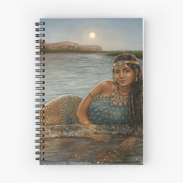 Item preview, Neo-Assyrian Mermaid designed and sold by AlanaReneArt.