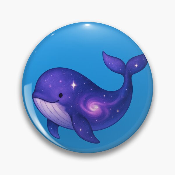 Item preview, Galaxy Whale – Cosmic Ocean Night Sky Animal designed and sold by Painted Moon by Luna Bee™.