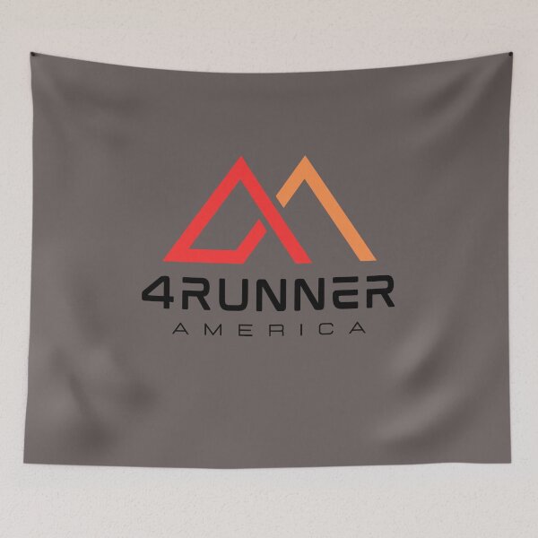 Item preview, 4RunnerAmerica blk letters logo designed and sold by 4RunnerAmerica.