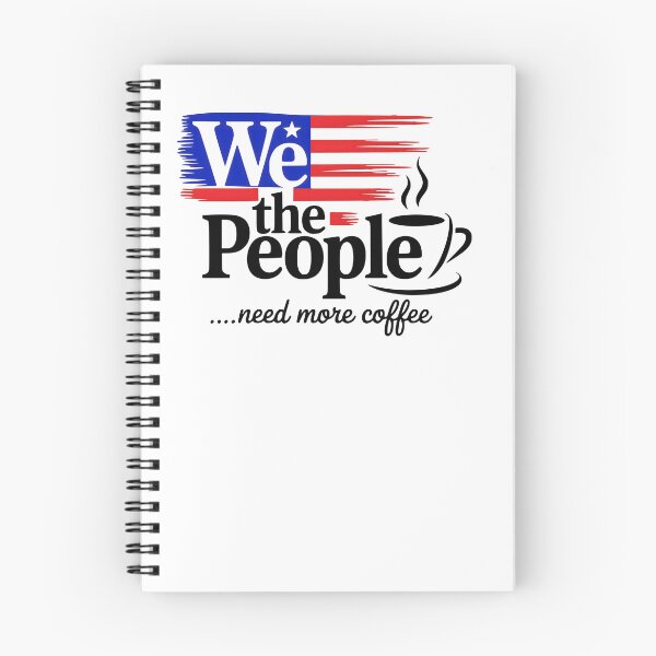 Item preview, We The People Need More Coffee - Funny Patriotic American Flag Design designed and sold by VueArts.