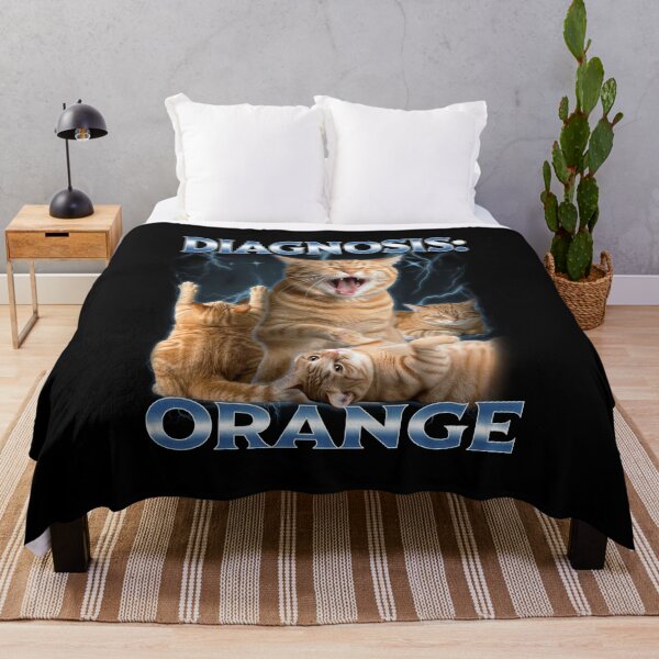 Artikelvorschau, Diagnose Orange Tabby Katze Energie Lustig entworfen und verkauft von elderberry.
