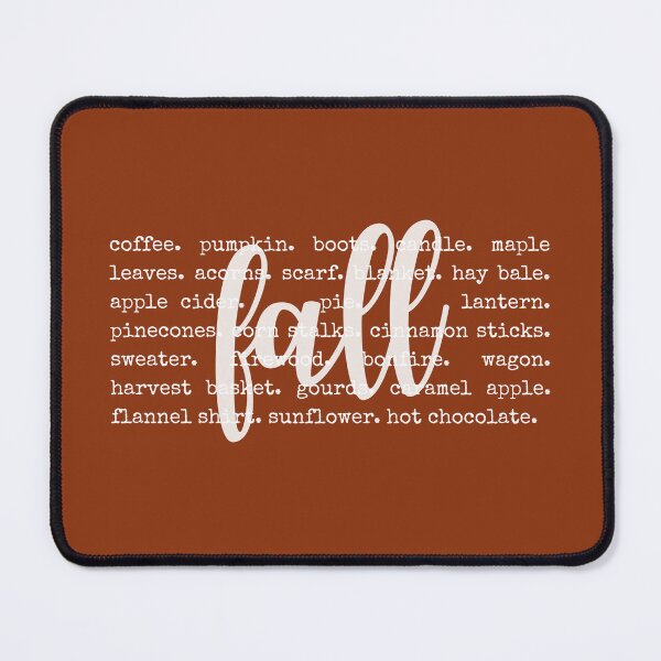 Item preview, Fall Autumn Season Favorite Word designed and sold by DemureArtsy.
