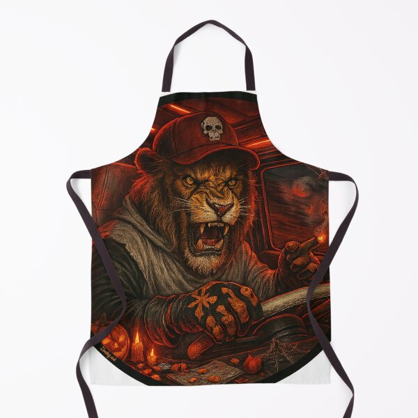 Item preview, Big Rig – Lion Trucker Haunted Highway designed and sold by Zouky.art.