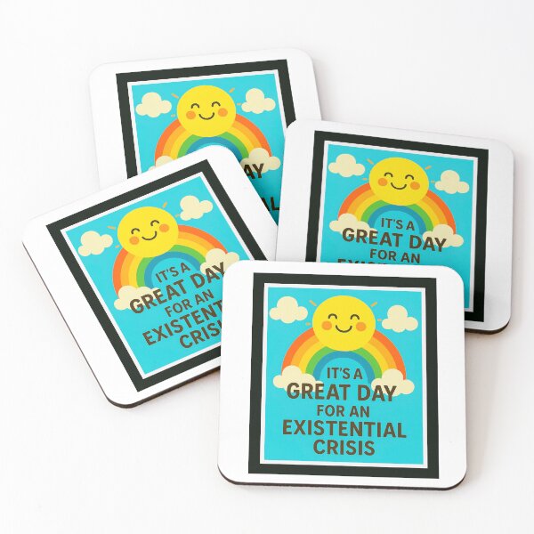 Item preview, It's A Great Day For An Existential Crisis designed and sold by ScarahVonMonster.