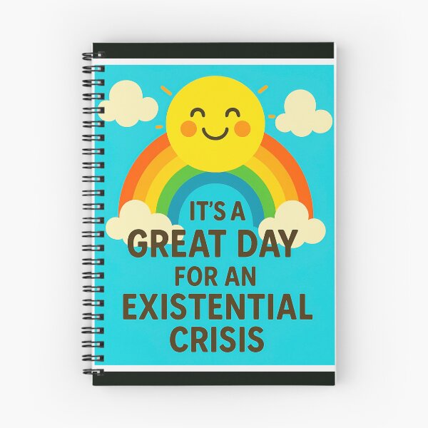 Item preview, It's A Great Day For An Existential Crisis designed and sold by ScarahVonMonster.