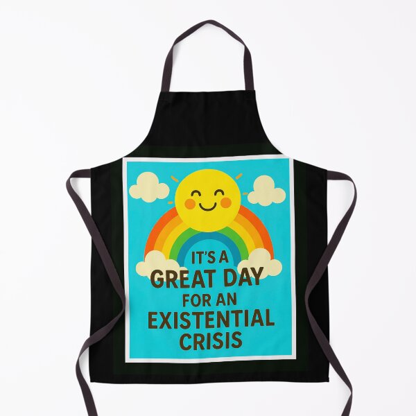 Item preview, It's A Great Day For An Existential Crisis designed and sold by ScarahVonMonster.