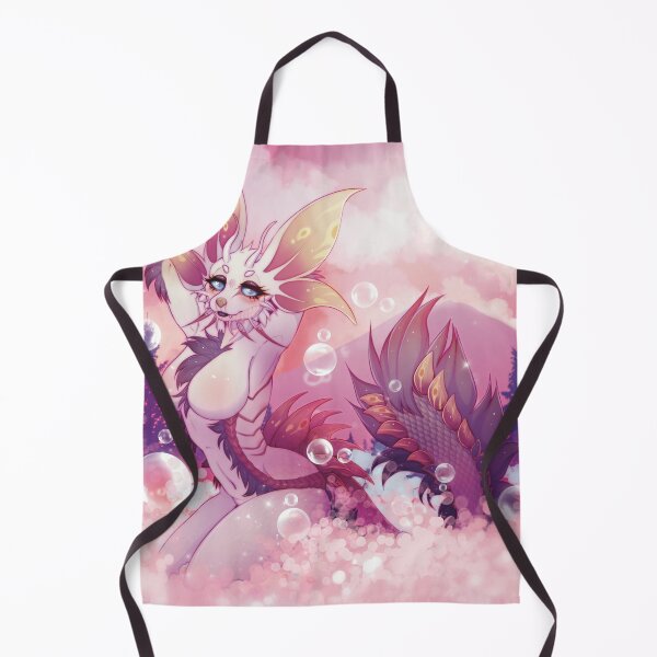 Item preview, Mizutsune Furry Anthro Pinup Bubble Art Pink Forest designed and sold by vulturecorpse.