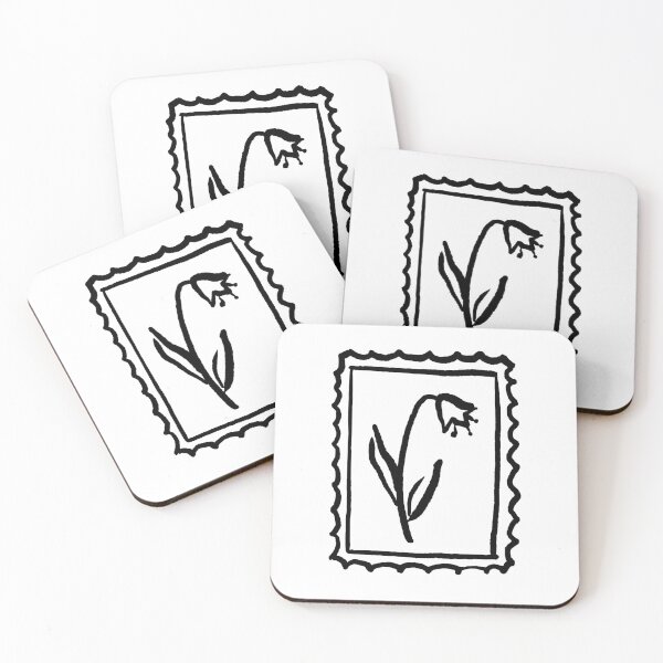Item preview, Vintage Flower Stamp Illustration designed and sold by pnkrose.