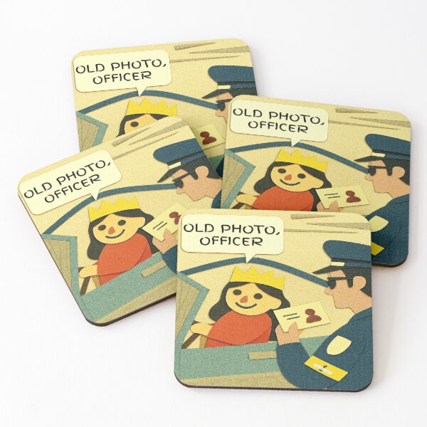 Item preview, Old Photo, Officer — Royal ID Crisis designed and sold by PawnShiftGoods.