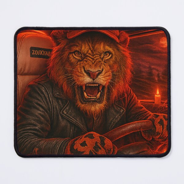 Item preview, Long Haul – Lion Trucker Halloween Ride designed and sold by Zouky.art.