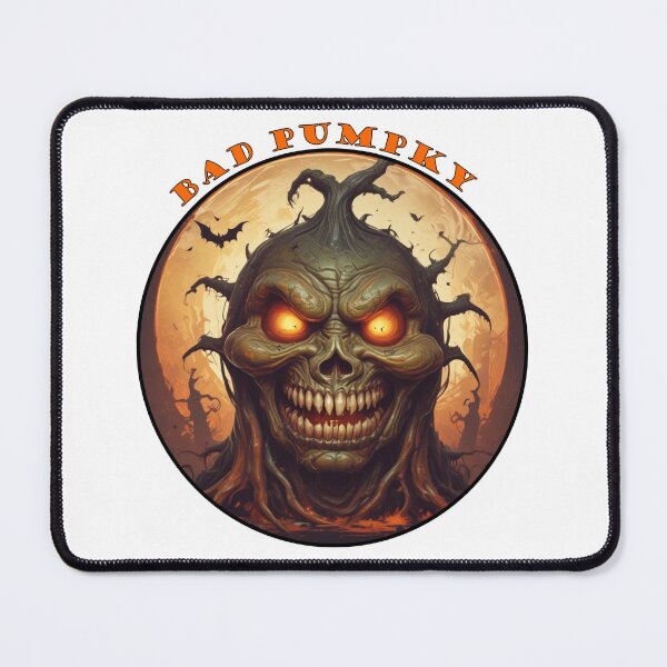 Item preview, Scary Bad Halloween Pumpkin designed and sold by RjSauceda.