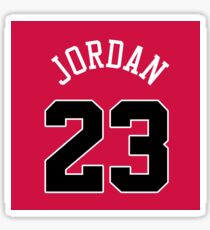 Michael Jordan Jersey Bag Sticker