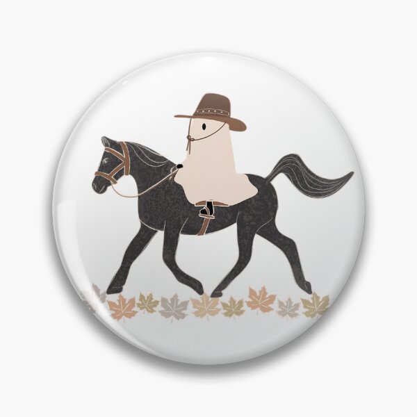 Item preview, Cowboy Ghost on Black Horse – Halloween Western Art designed and sold by Clara Fruggeri.