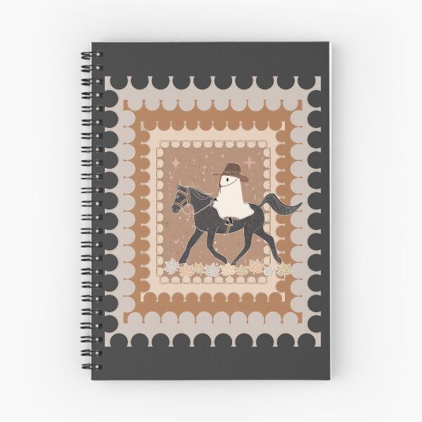 Item preview, Cowboy Ghost on Black Horse – Halloween Western Art designed and sold by Clara Fruggeri.