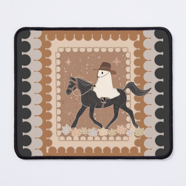 Item preview, Cowboy Ghost on Black Horse – Halloween Western Art designed and sold by Clara Fruggeri.