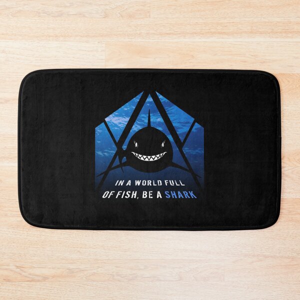 Item preview, shark design with quote be a shark designed and sold by ArtimShop.