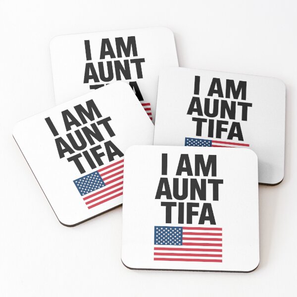 Item preview, I Am Aunt Tifa  – Bold Patriotic American Flag Design designed and sold by DailyDrivesct.
