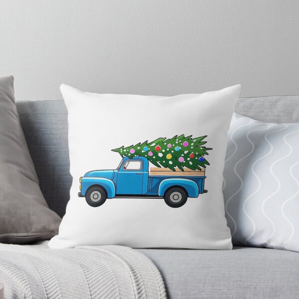 Item preview, Vibrant Christmas Truck with Tree and Santa Claus designed and sold by hanuraputre.