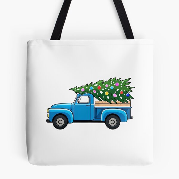 Item preview, Vibrant Christmas Truck with Tree and Santa Claus designed and sold by hanuraputre.