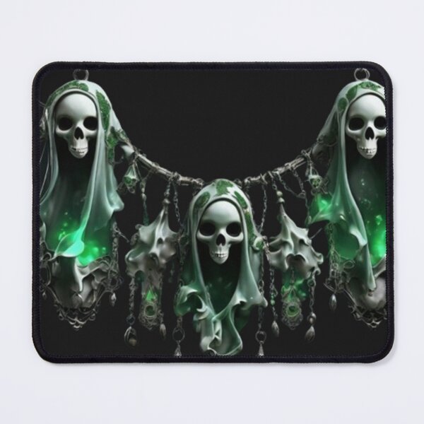 Item preview, Horror Ghost Collar Necklace – Eerie Ectoplasm Ornaments designed and sold by Antik by Schulz.