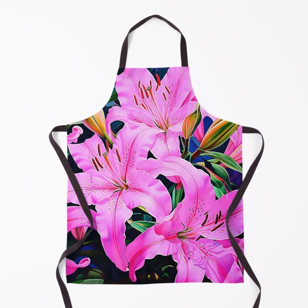 Item preview, Pink Star Lilies Elegant Bouquet Chic Design Art designed and sold by DEC02.
