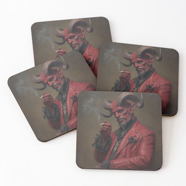 Item preview, Lucifer in a Red Coat designed and sold by Shannon Hilson.