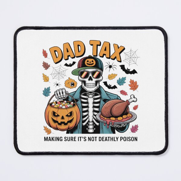 Item preview, Dad Tax making sure it's not deadly poison, Funny Halloween Thanksgiving Mashup Candy,Turkey Tee Classic T-Shirt  designed and sold by podlook.