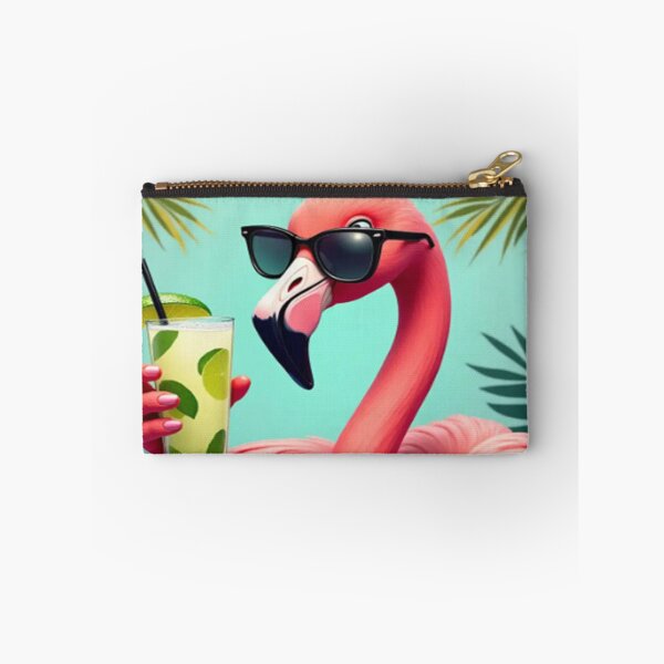 Item preview, Cool Tropical Flamingo – Funny Summer Beach Vibes Gift designed and sold by Kloud99.