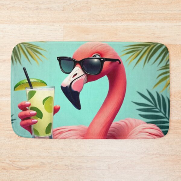 Item preview, Cool Tropical Flamingo – Funny Summer Beach Vibes Gift designed and sold by Kloud99.