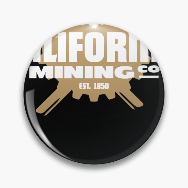 Item preview, California Mining Company Logo California Native  designed and sold by DAWHATT.