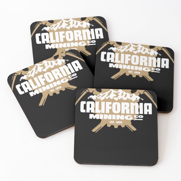 Item preview, California Mining Company Logo California Native  designed and sold by DAWHATT.