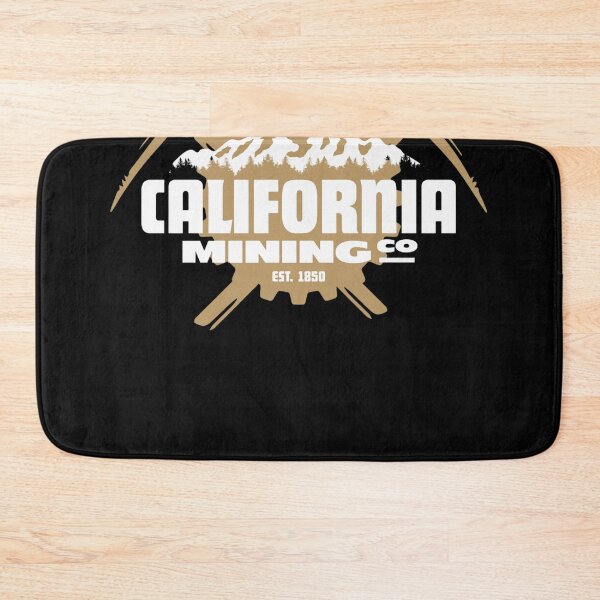 Item preview, California Mining Company Logo California Native  designed and sold by DAWHATT.