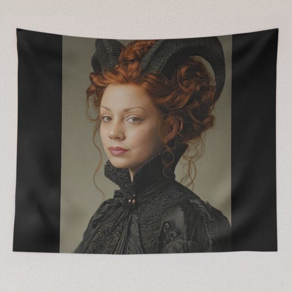 Item preview, Dark Queen with Horns designed and sold by Shannon Hilson.
