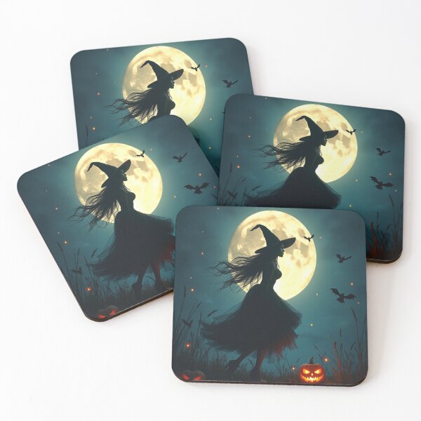 Item preview, Wondering Witch – Mystical Halloween Magic Gift Design designed and sold by Kloud99.