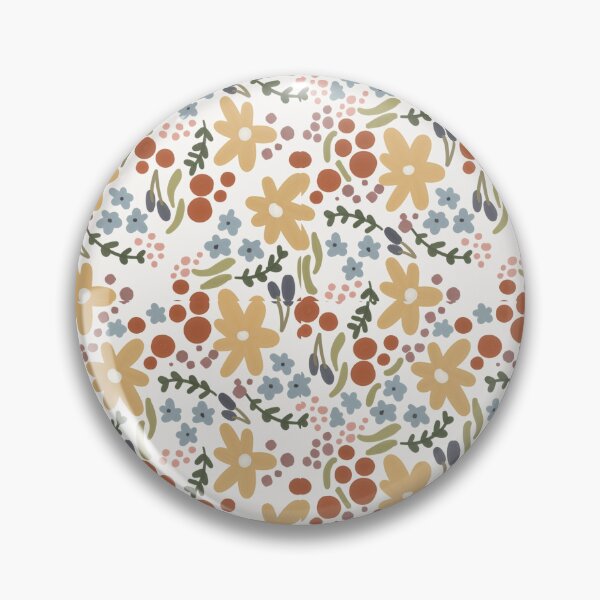 Item preview, Watercolor painted flower sticker Pattern  designed and sold by sophsmaries.